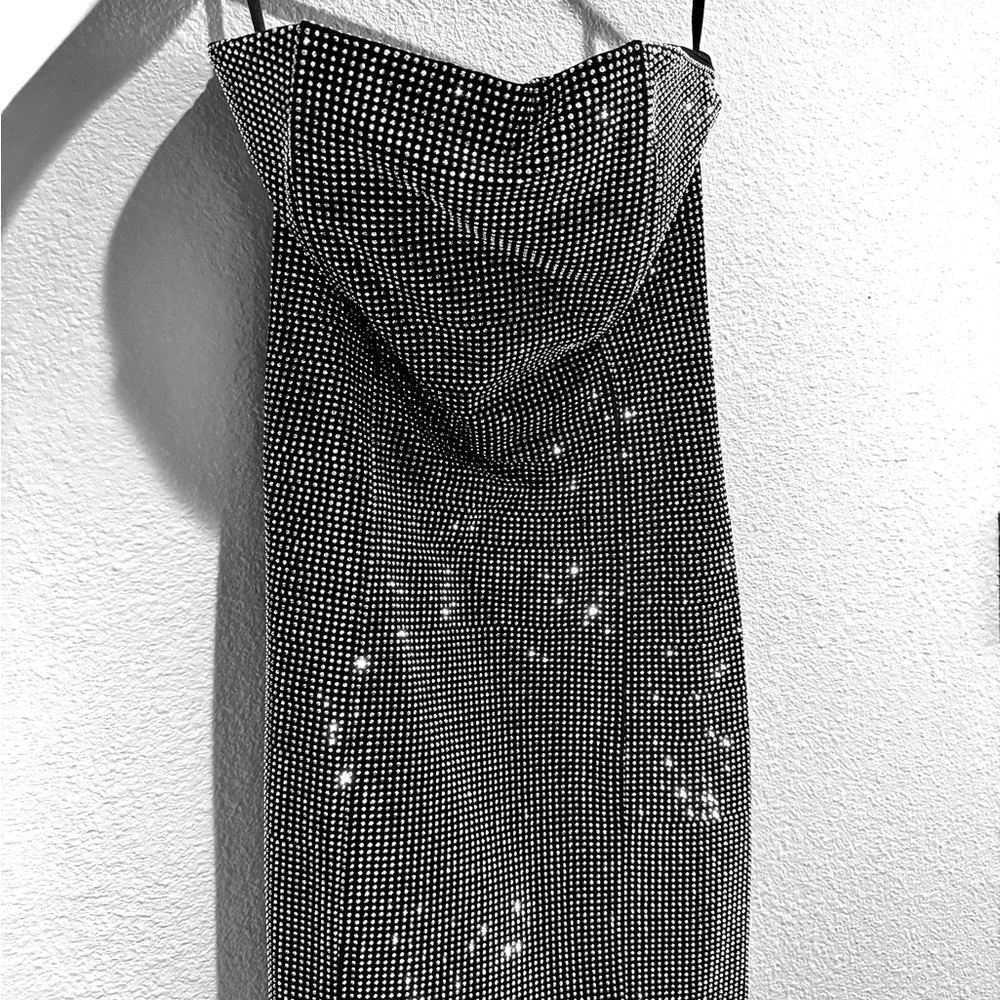 Dolce & Gabbana Strapless Black and White Dress